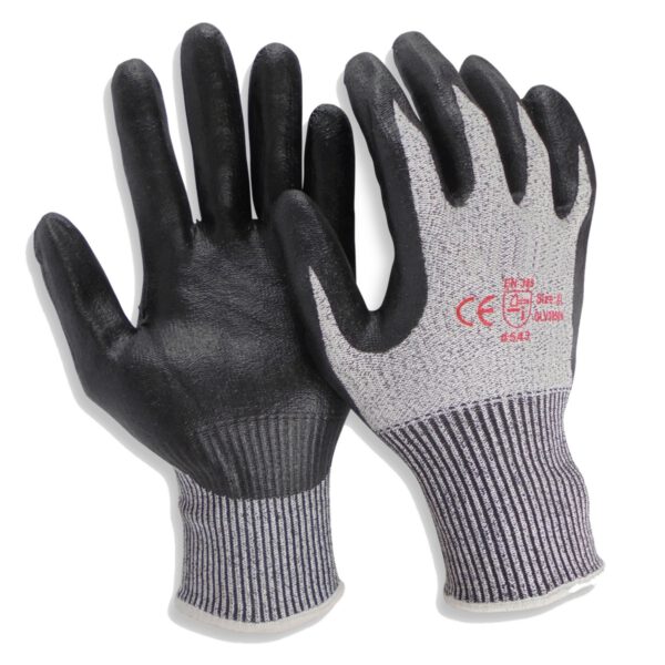 Cut Resistant Level 5 Super Shield Nitrile Gloves