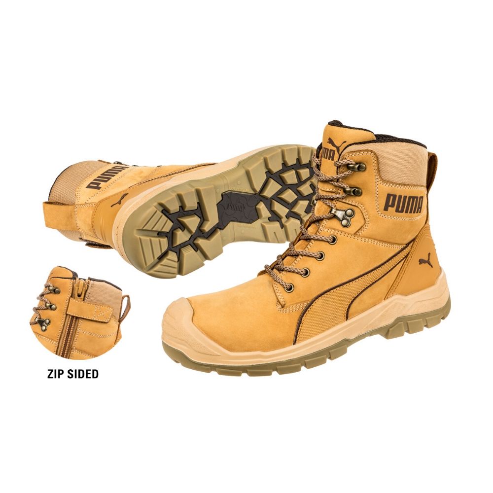 puma steel toe work boots