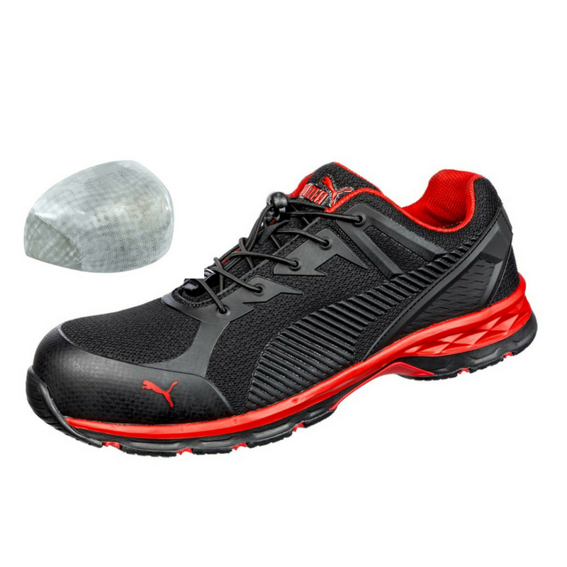 Puma Relay Safety Shoes in Red - ESD 