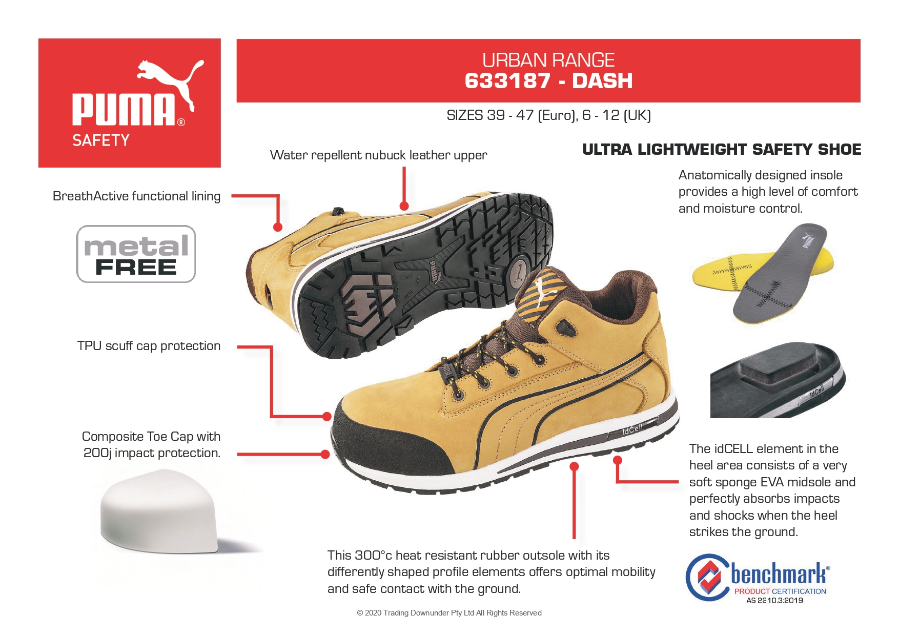 Buy Puma Dash Safety Work Boot Online | Xtreme Safety