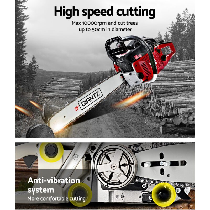 52CC Petrol Commercial Chainsaw