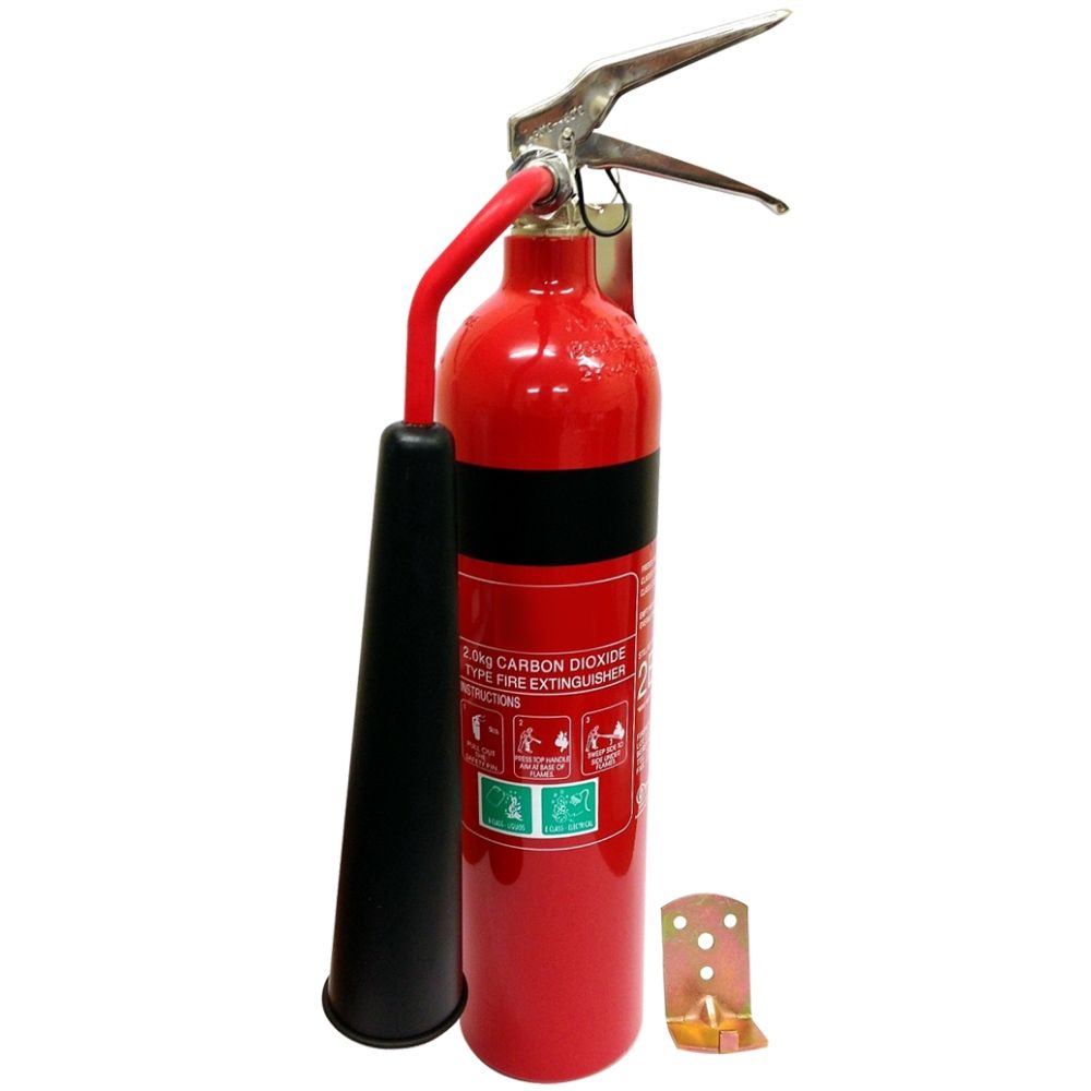 2.0kg CO2 Fire Extinguisher - 2B:E