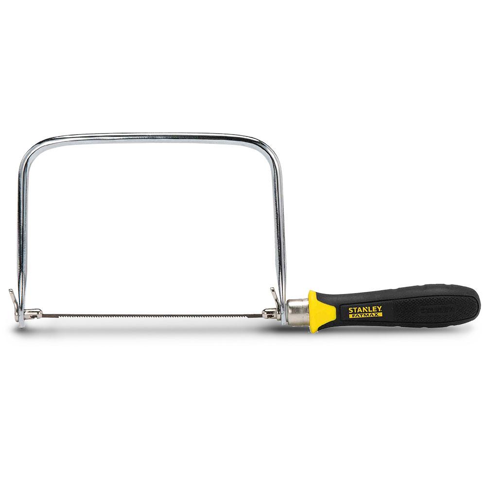 New Stanley 15-104 250mm FatMax Coping Saw Ergonomically Designed Grip Handle