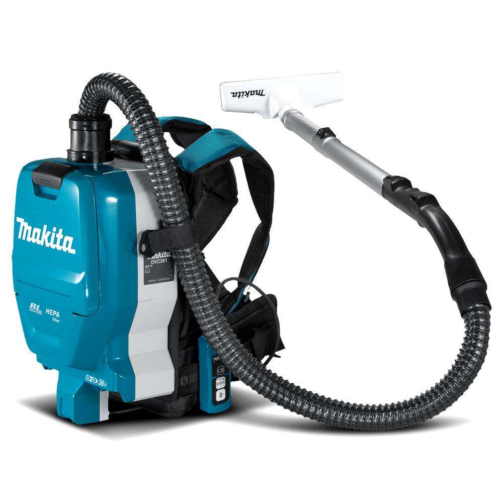 Makita DVC261ZX13 36V (18Vx2) Li-ion Cordless Brushless Backpack Vacuum Cleaner