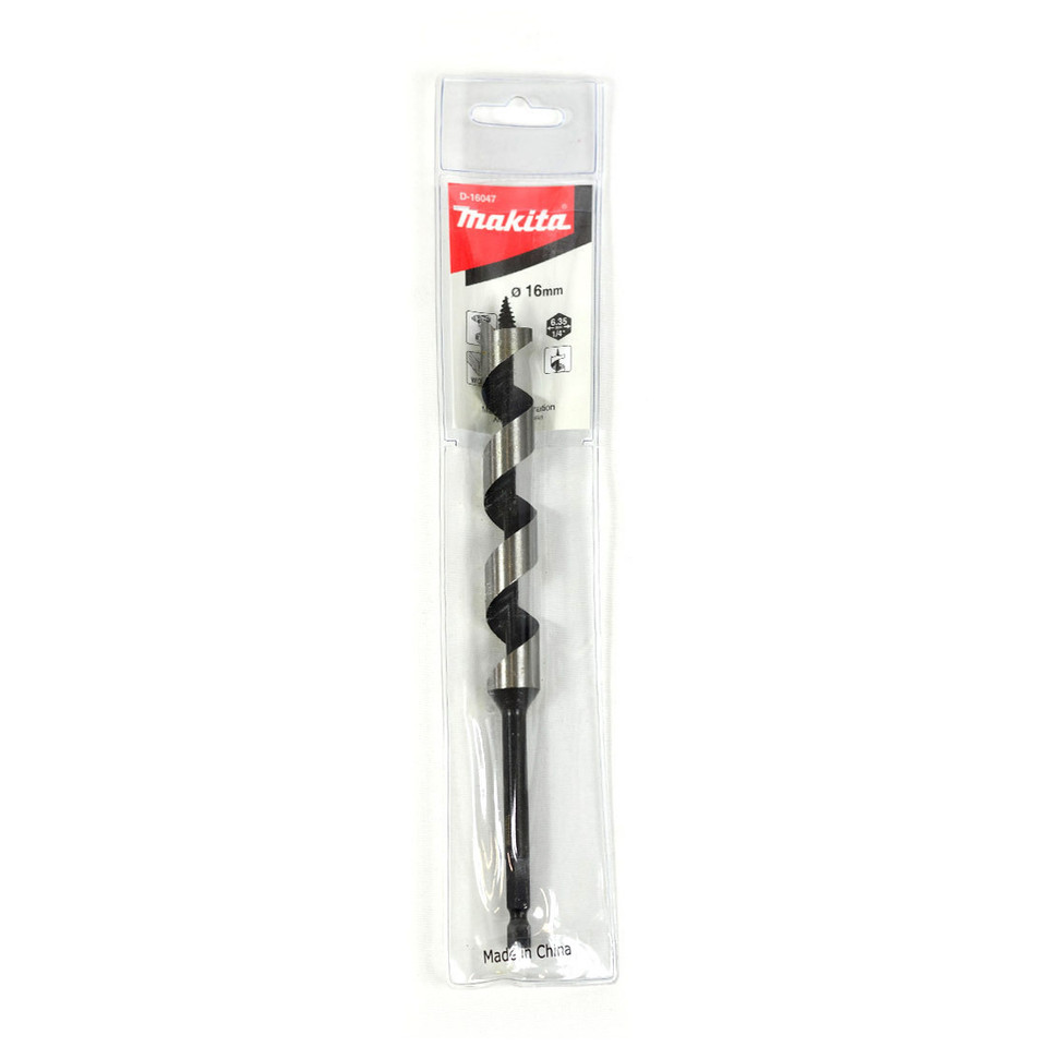 Makita 16mm Hex Shank Wood Auger Drill Bit