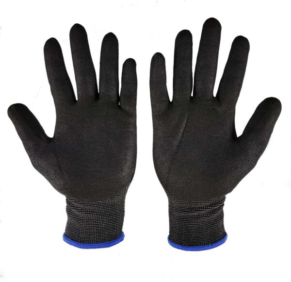 Nitrile Gloves - Industrial Black Sandy Safety Work Gloves | Xtreme Safety