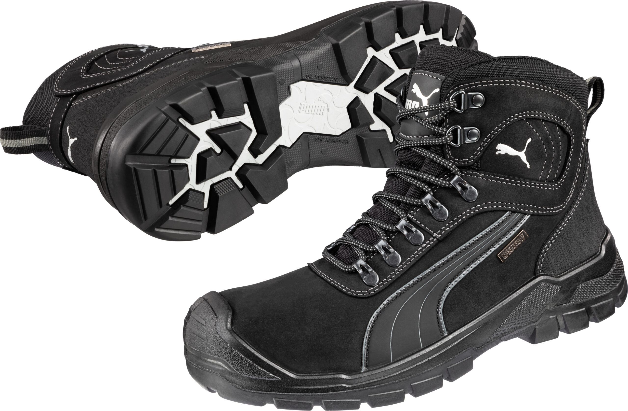 Puma Sierra Nevada Work Boot in Black - Buy Safety Boots | Xtreme Safety