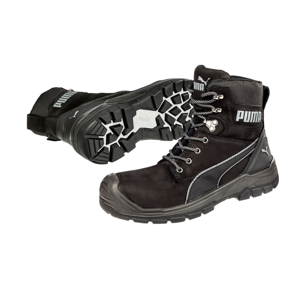 Puma Conquest Safety Work Boot in Black Colour | Xtreme Safety