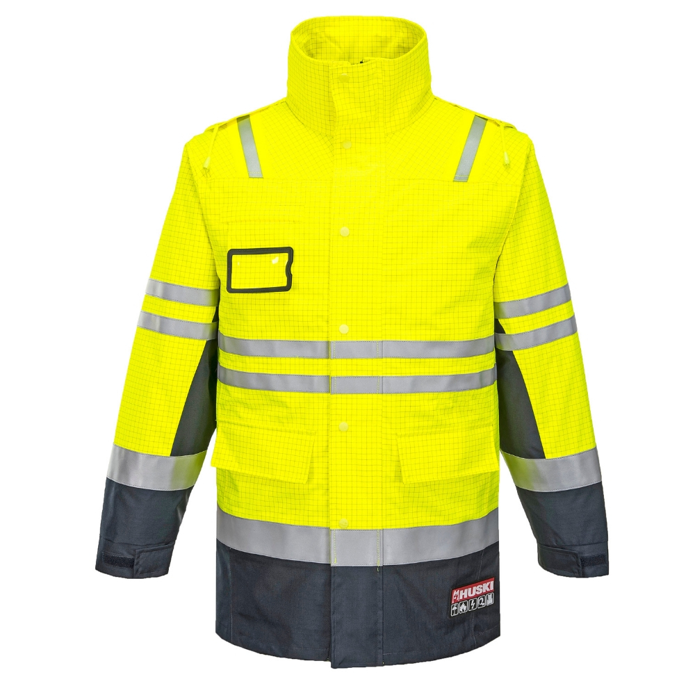 Huski Flame Resistant Fire Jacket Buy Hi Vis Jacket Online Xtreme