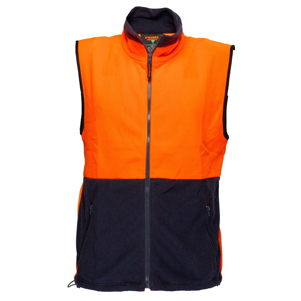 Polar Fleece Vest - Mens Work Fleece Vest | Xtreme Safety