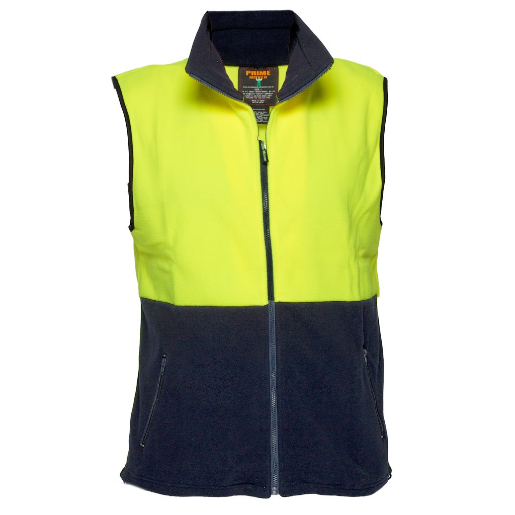 Polar Fleece Vest - Mens Work Fleece Vest | Xtreme Safety