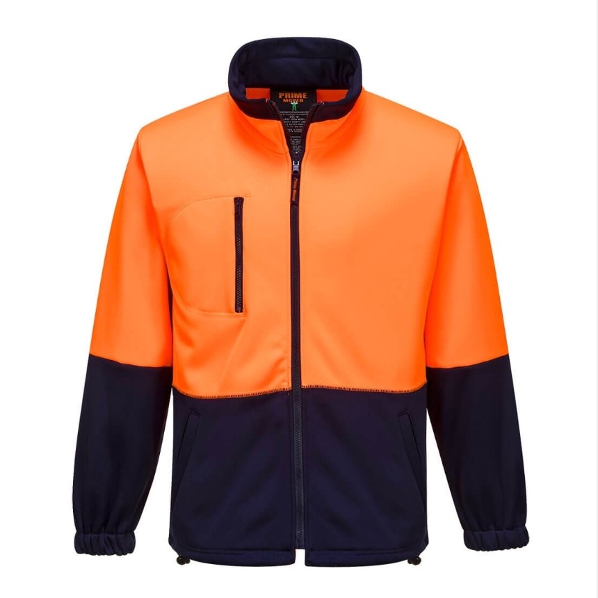 Water Repellent Brush Fleece Jacket | Xtreme Safety