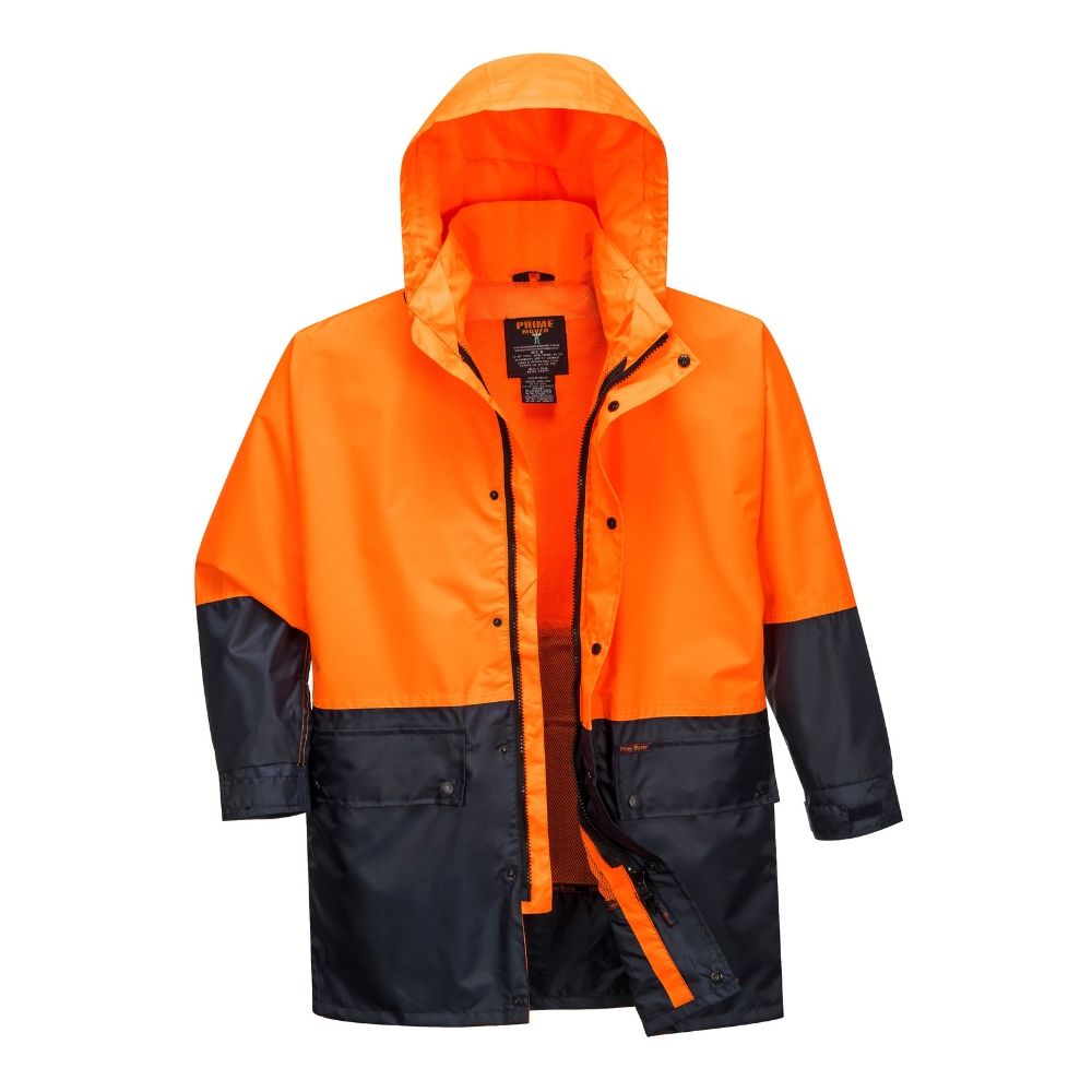 Kimberley Lightweight HiVis Rain Jacket Xtreme Safety