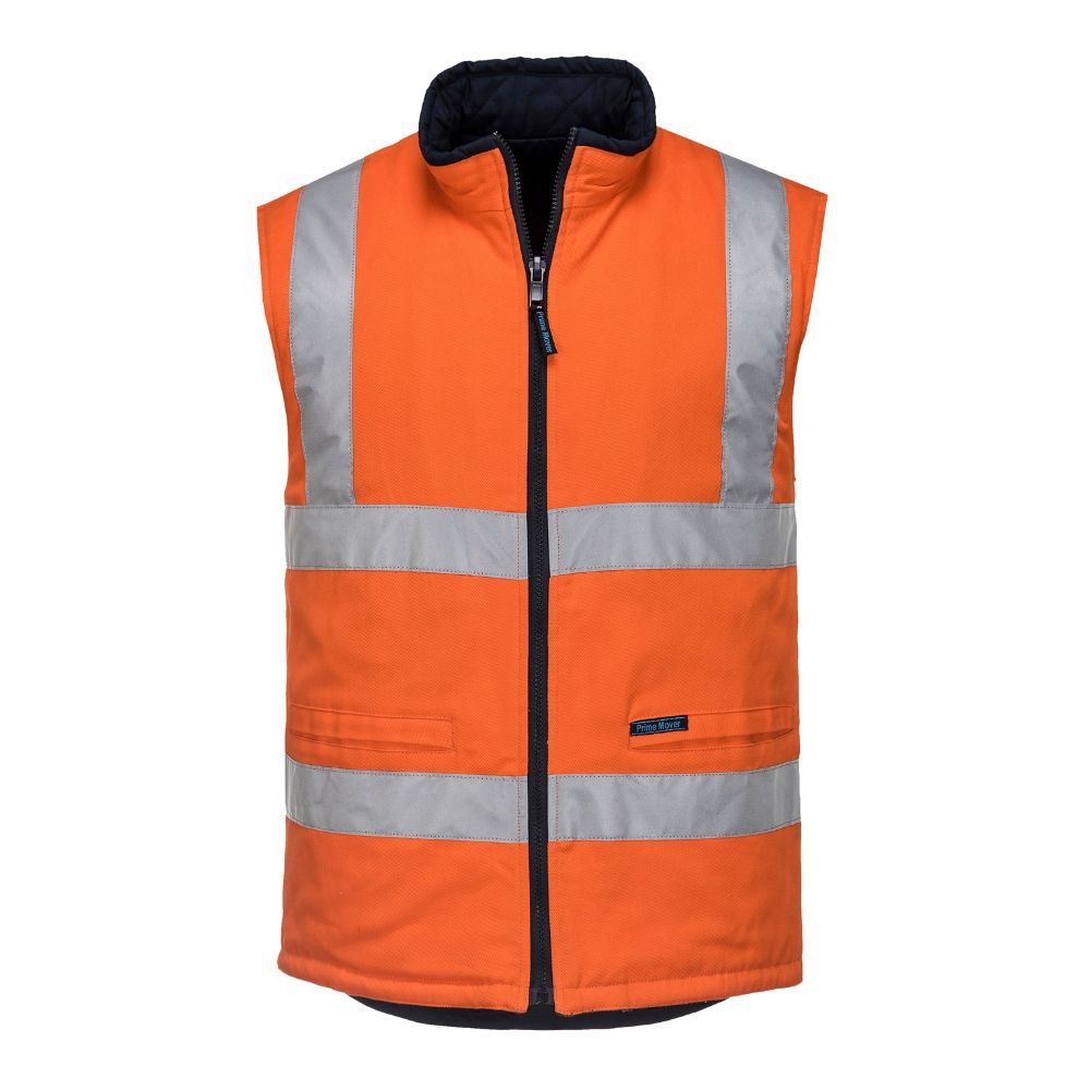 100% Cotton Reversible Vest - Work Vest | Xtreme Safety