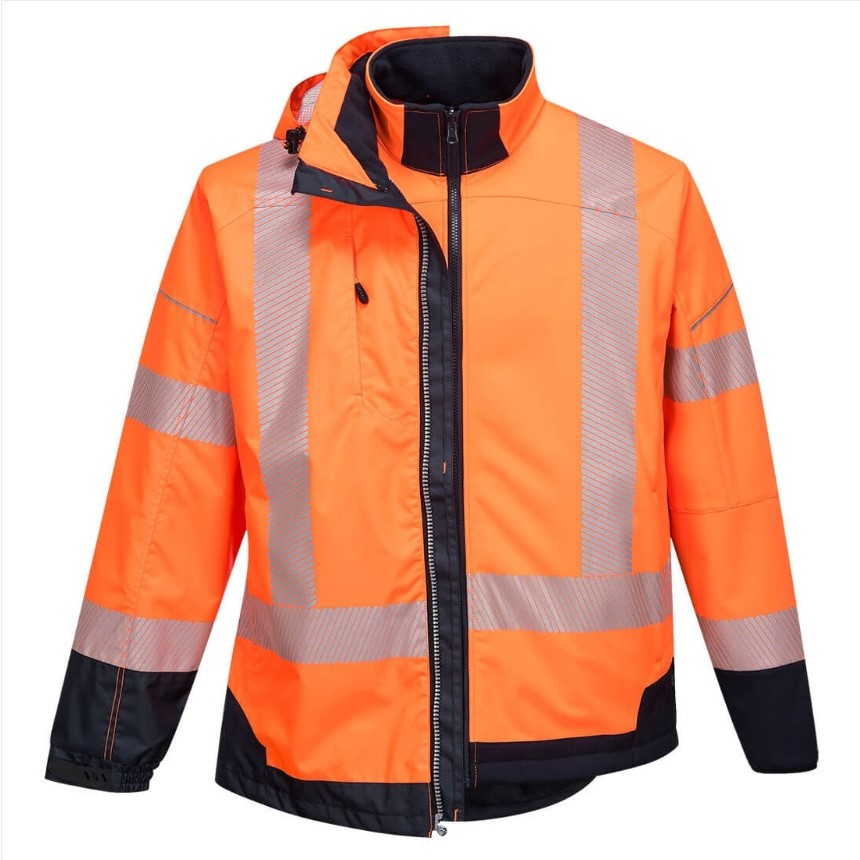 PW3 Hi-Vis Waterproof Breathable Jacket - Rain Jacket Australia ...