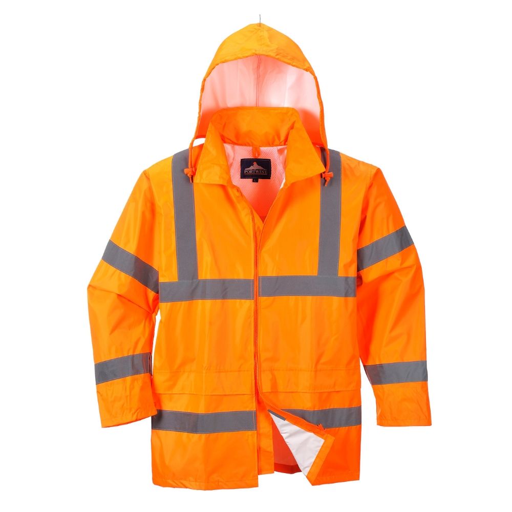Hi-Vis Rain Jacket - Mens Rain Jacket Australia | Xtreme Safety