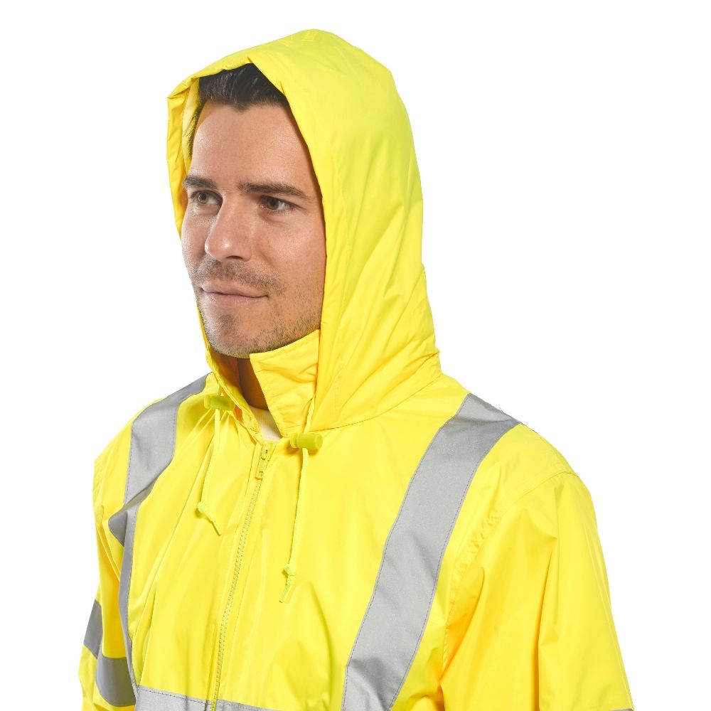 HiVis Rain Jacket Mens Rain Jacket Australia Xtreme Safety