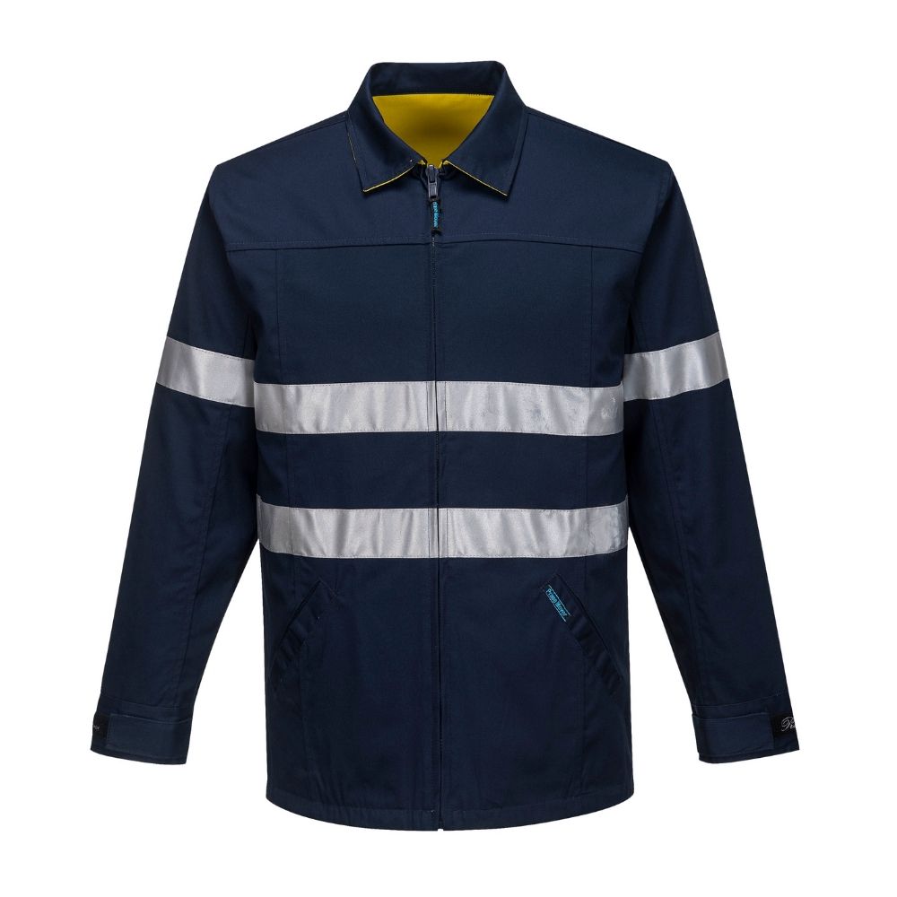 100 Cotton Drill Jacket with Stain Repellent Finish Xtreme Safety