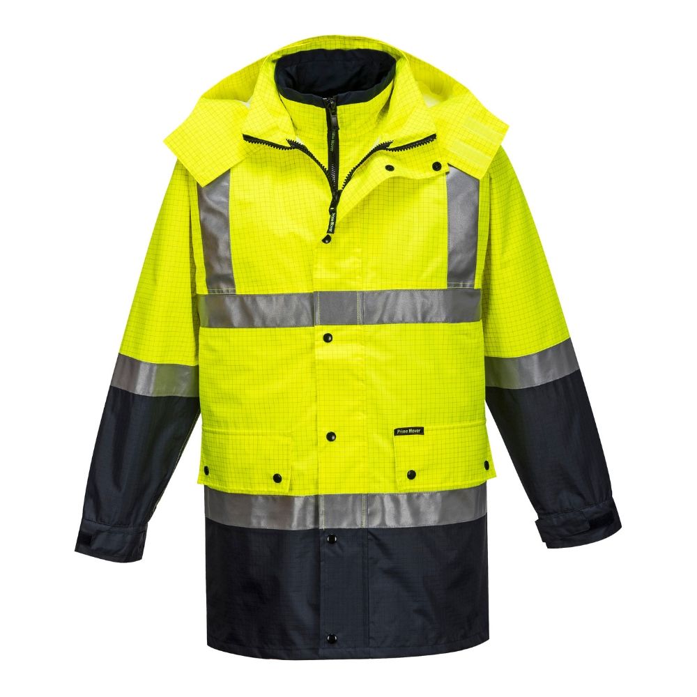 Mackay AntiStatic 4in1 Jacket Rain Jacket Australia Xtreme Safety