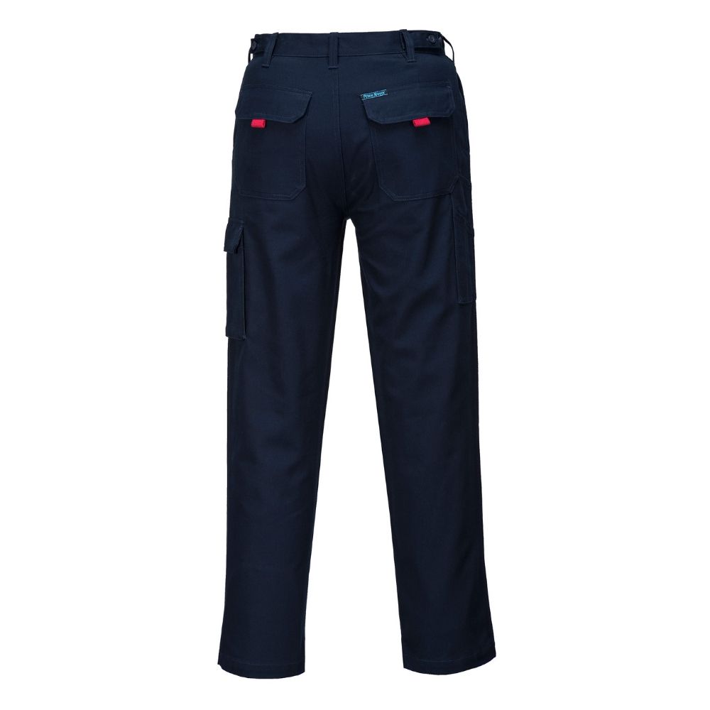 100% Cotton Drill Cargo Pants - Navy | Xtreme Safety