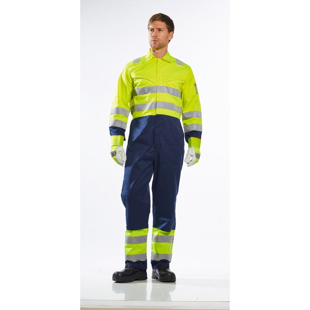Hi-Vis Modaflame Coverall | Xtreme Safety