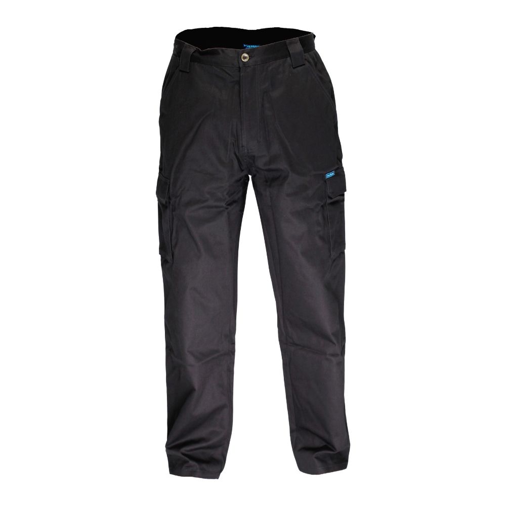 Lightweight Cargo Pants - Black - Mens Cargo Pants | Xtreme Safety