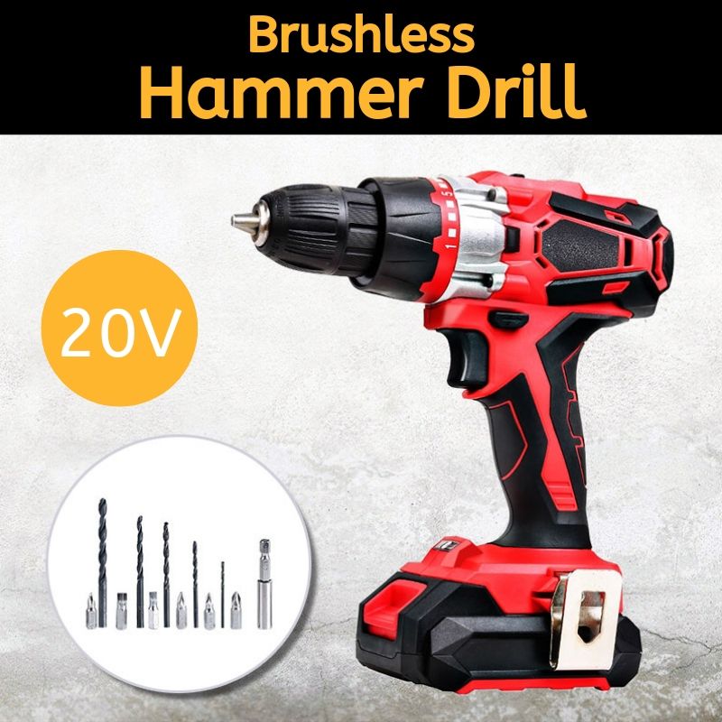 20V Cordless Hammer Drill | Xtreme Safety