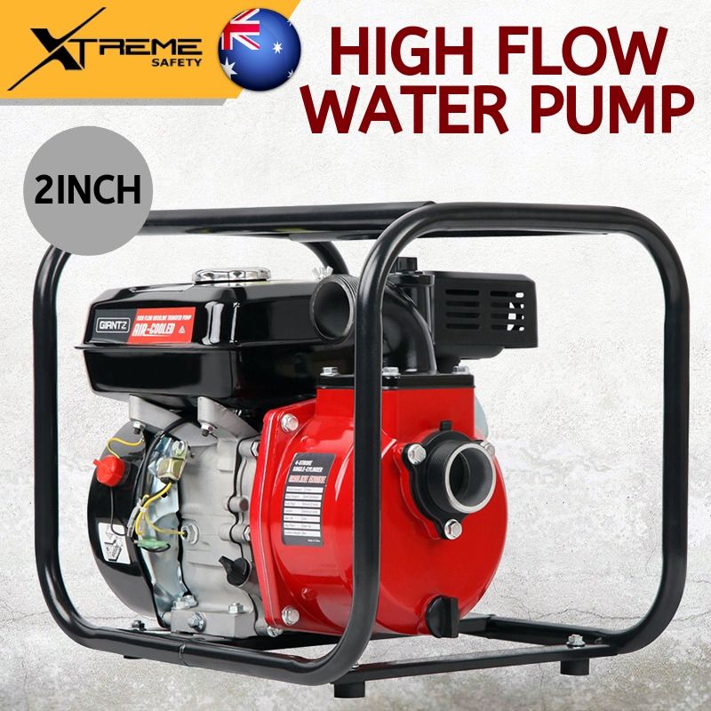 New 2 Inch 8HP High Flow Petrol Water Pump 4-Stroke 210CC OHV Air ...