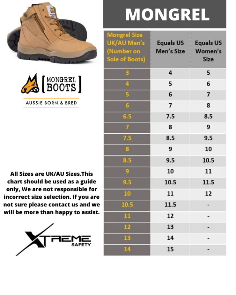 Mongrel 260050 Wheat Steel Toe Work Boot | Xtreme Safety