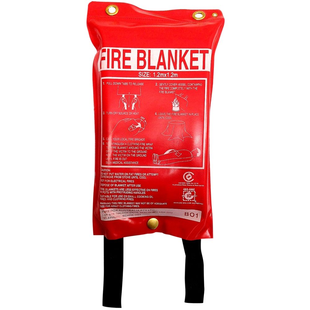 1.2m x 1.2m Fire Blanket - 30 pcs | Xtreme Safety