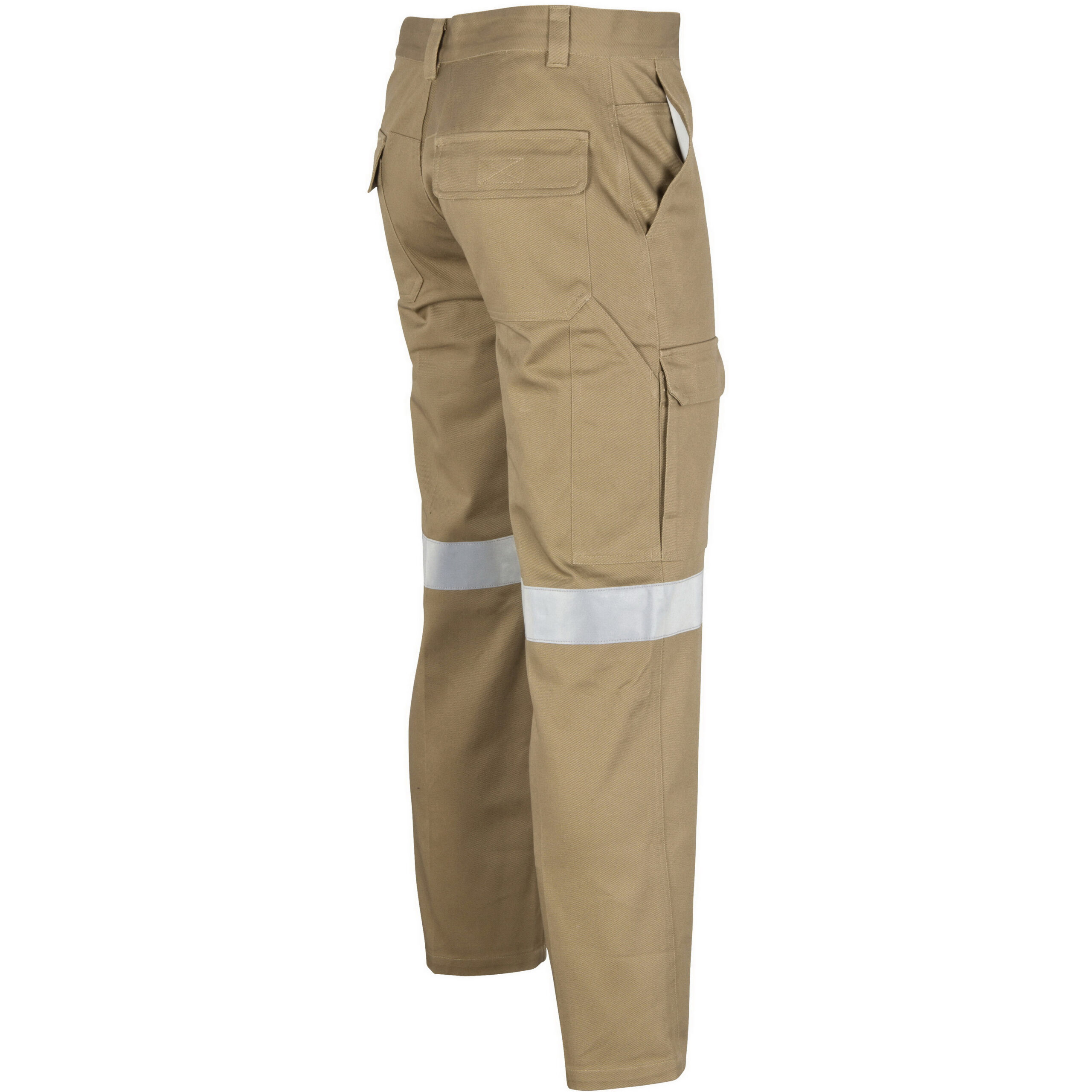 Cotton Drill Cargo Pants With 3m Rtape Xtreme Safety 6639