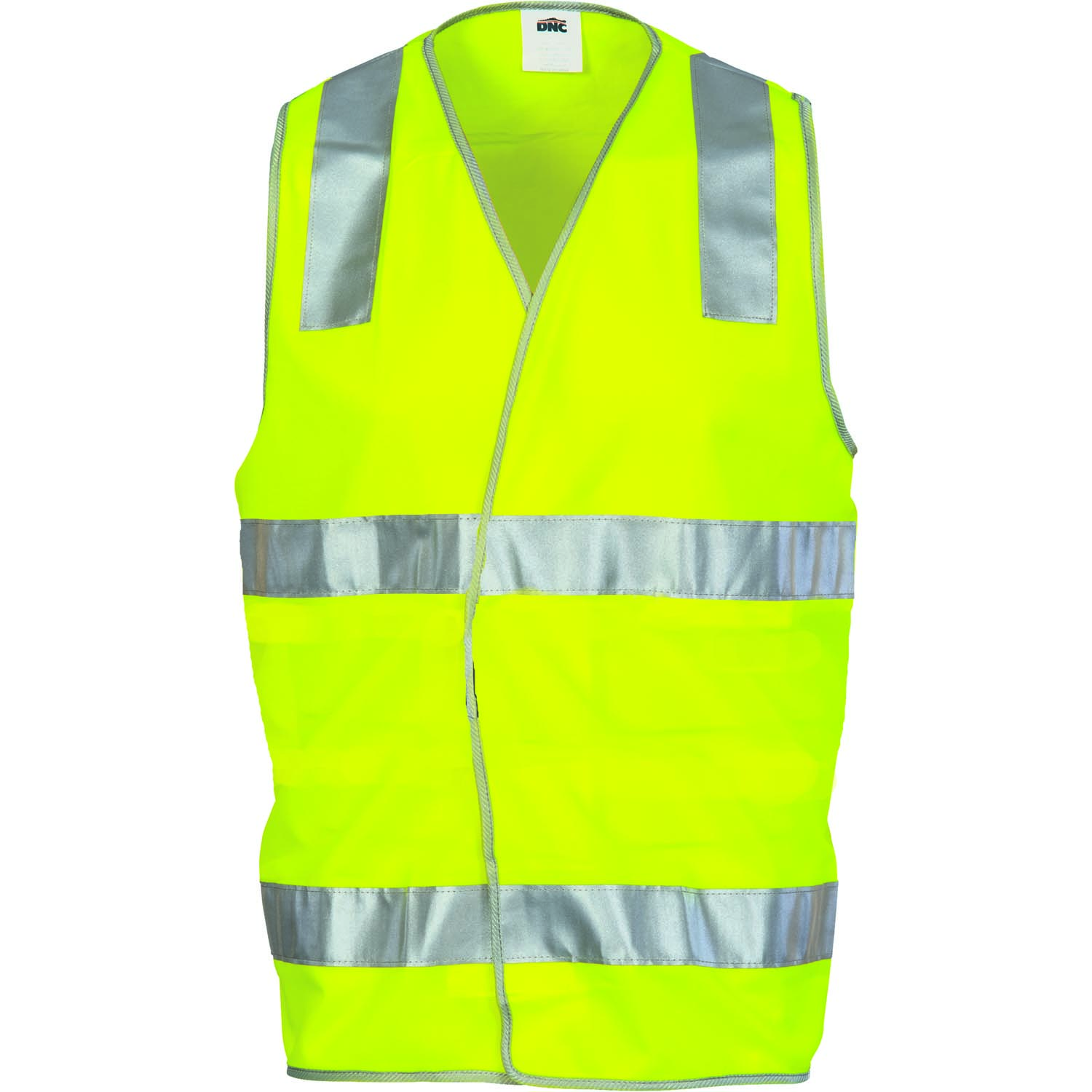 Day/Night Safety Vest with Hoop & Shoulder Generic R/Tape | Xtreme Safety