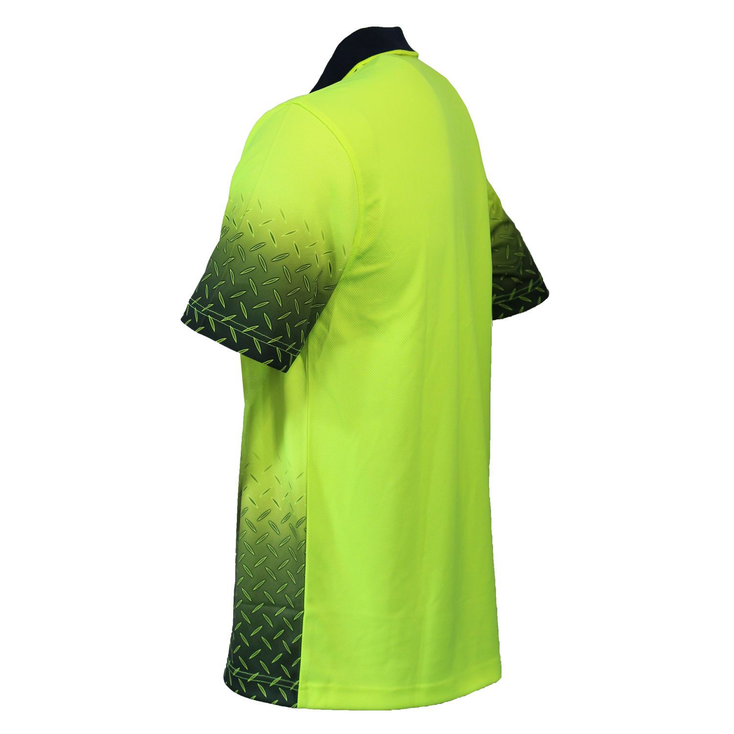 HiVis Sublimated Diamond Plate Polo | Xtreme Safety
