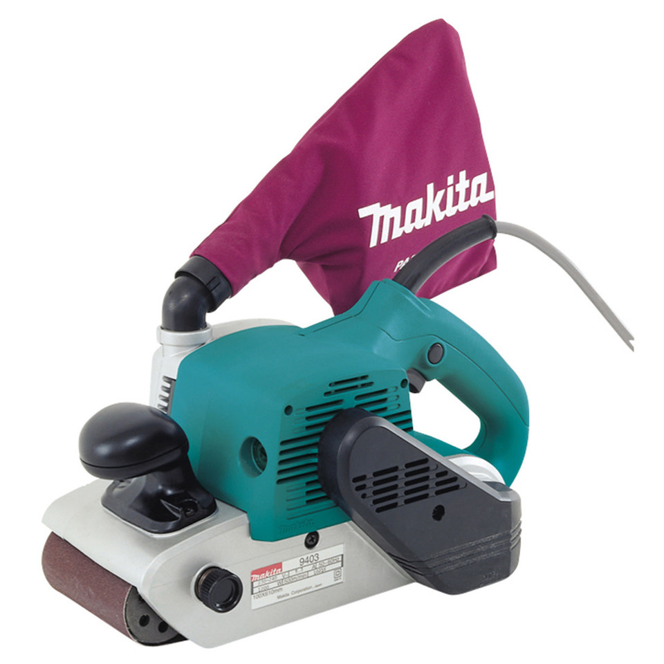 Makita 1200W 100mm x 610mm Heavy Duty Belt Sander 9403 Xtreme Safety